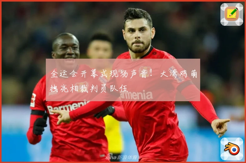 全运会开幕式现场声音！大湾鸡萌拽亮相裁判员队伍